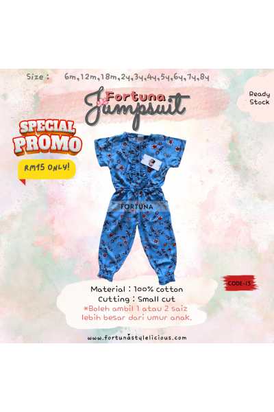 Girls Jumspsuit - Code 13